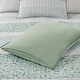 preview thumbnail 36 of 47, Madison Park Caralie 4 Piece Seersucker Quilt Set with Throw Pillow