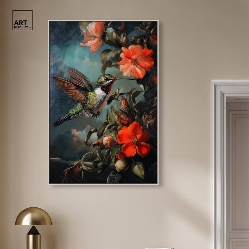 Whirring Wings II Canvas by Art Remedy