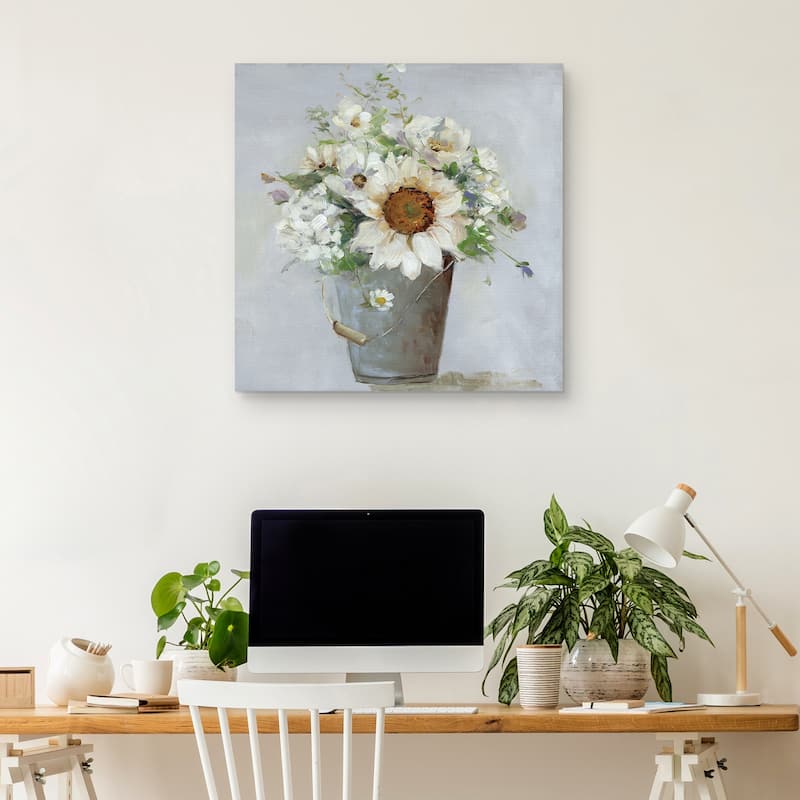 Country Romance I by Sally Swatland Canvas Art Print