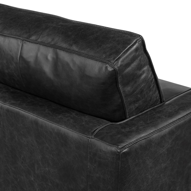 Poly & Bark Mateo 82.5" Sofa - Full Grain Genuine Italian Leather