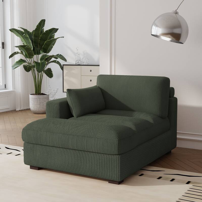 Left and Right Sectional Sofa Set Chaise Lounge Sofa Chair