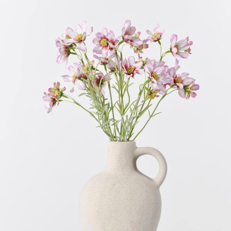 Silk Decorative Artificial Starry Sky Cosmos(Pack of 1 Branch)