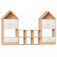 preview thumbnail 10 of 24, House-Shaped Design Kid's Bookshelf