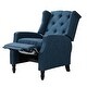 preview thumbnail 17 of 87, Debora Wingback Button Tufted Push-back Recliners Set of 2 by HULALA HOME