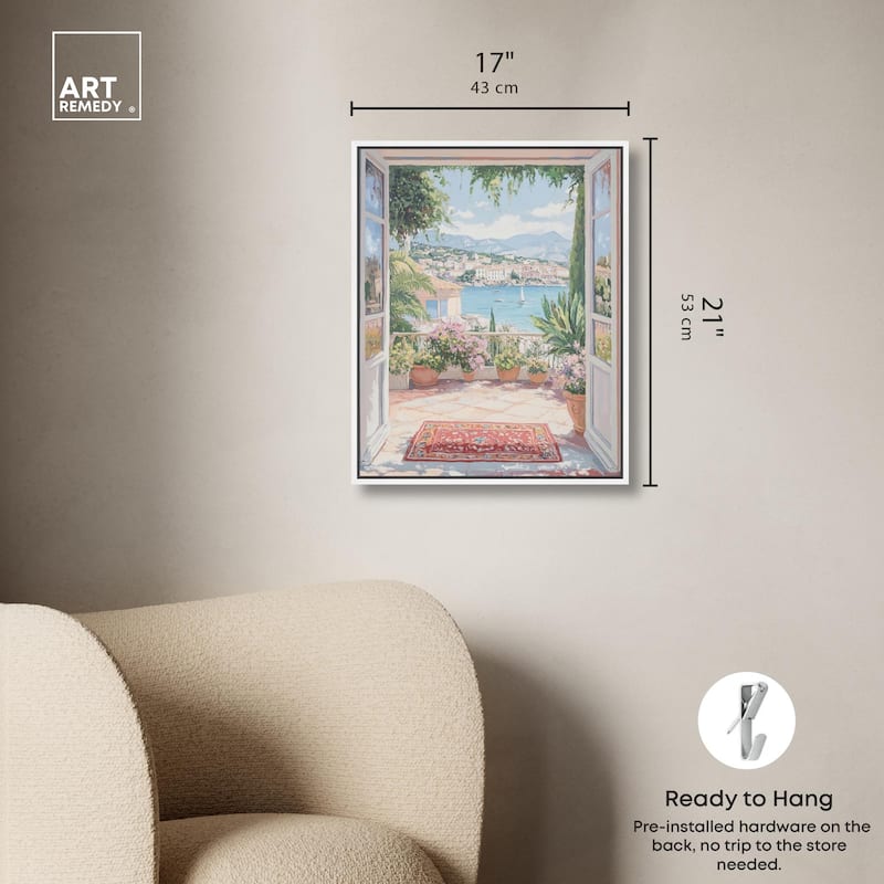 Room with a View Canvas by Art Remedy