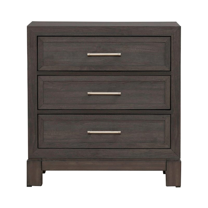 Liberty Furniture Modern Edge Nightstand with Charging Station