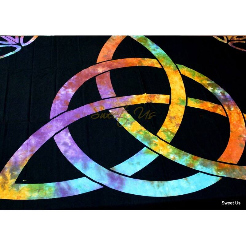 Celtic Triquetra Trinity Tablecloth Square