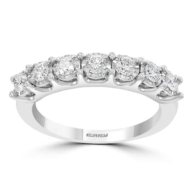 Effy Women's 14K White Gold Diamond Ring