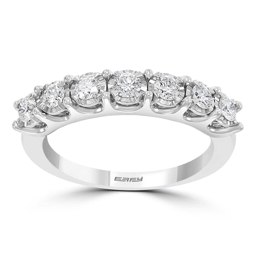 Effy Women's 14K White Gold Diamond Ring