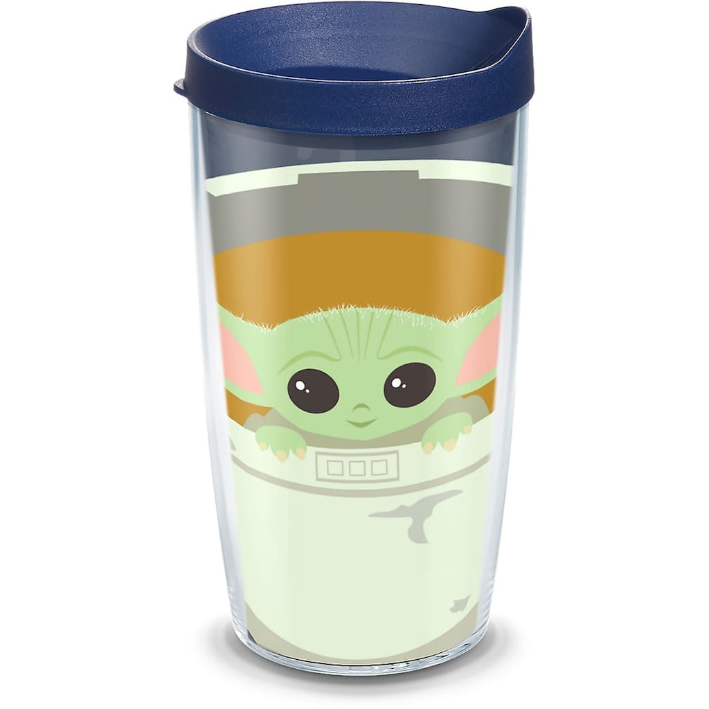 Tervis The Mandalorian Child in Carrier Made in USA Double Walled Insulated Travel Tumbler, Classic