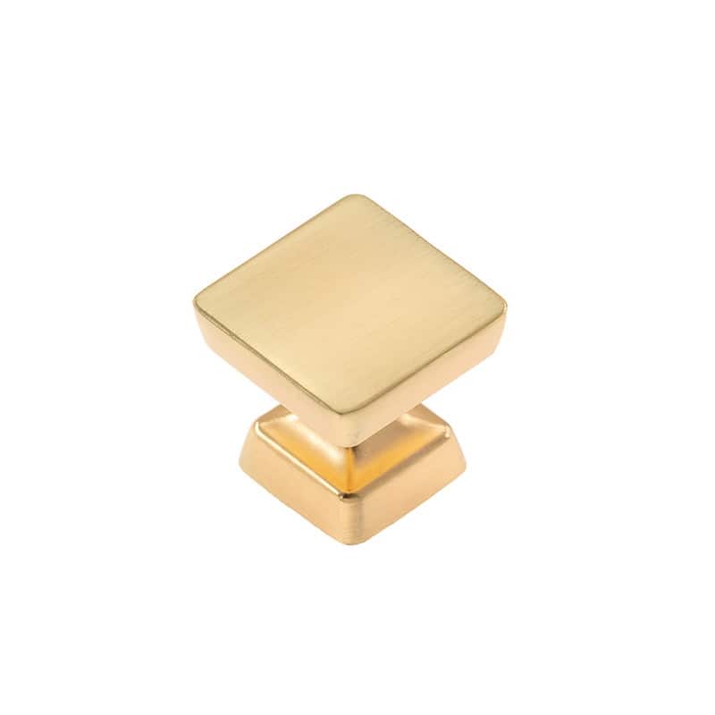 Utopia Alley Bergen Cabinet Ring Pull Knob, Decorative Cabinet Drop Pull Knobs, Pull Knobs 1.16", 3.75"/6.3" Center to Center - Knob 1 pack - Brushed Brass