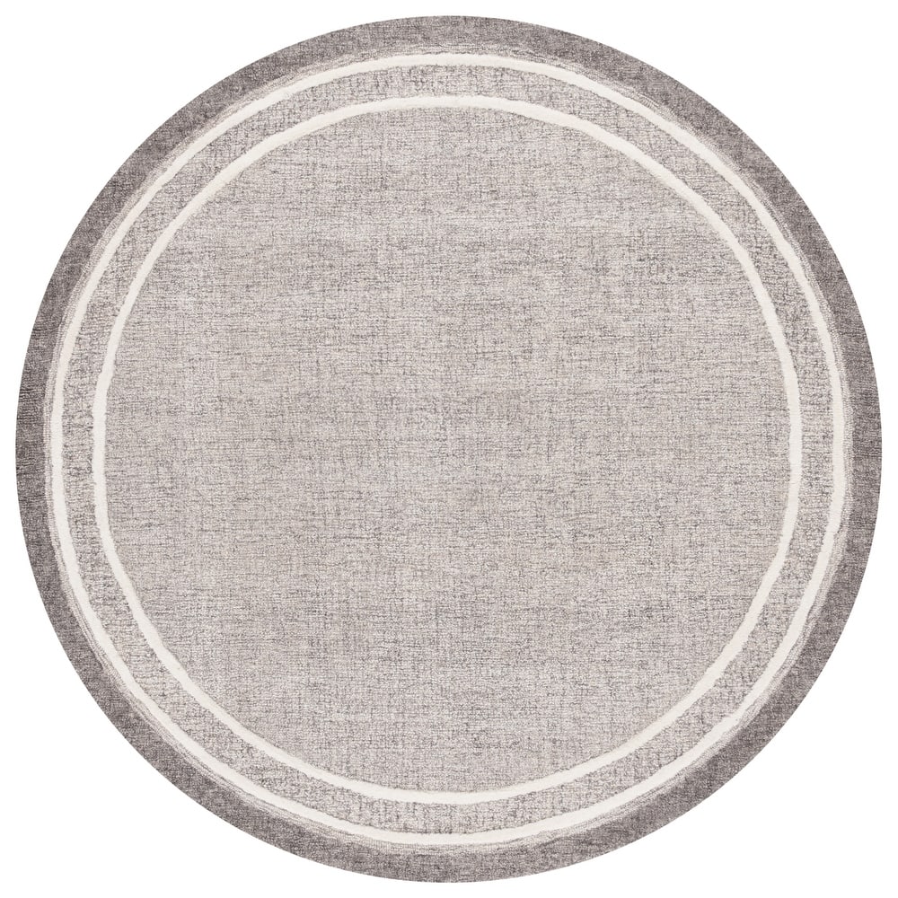 SAFAVIEH Handmade Ebony Gosselke Modern & Contemporary Wool Rug