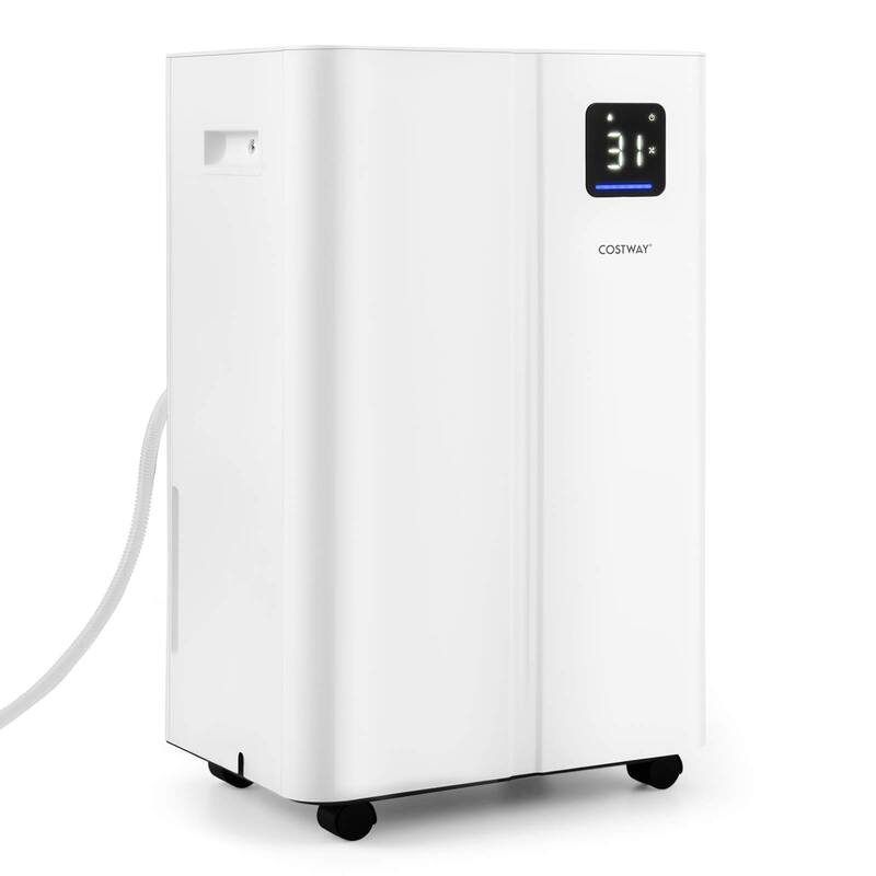 Costway Dehumidifier for Basement 54 Pints Dehumidifier with 4L Water - See Details