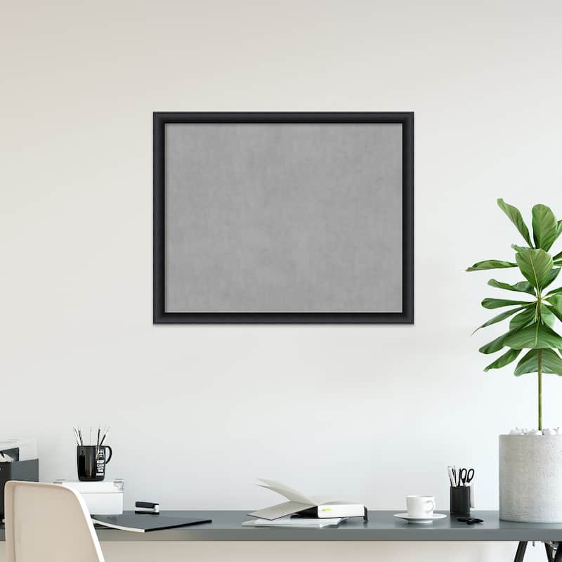 Framed Magnetic Board, Nero Black