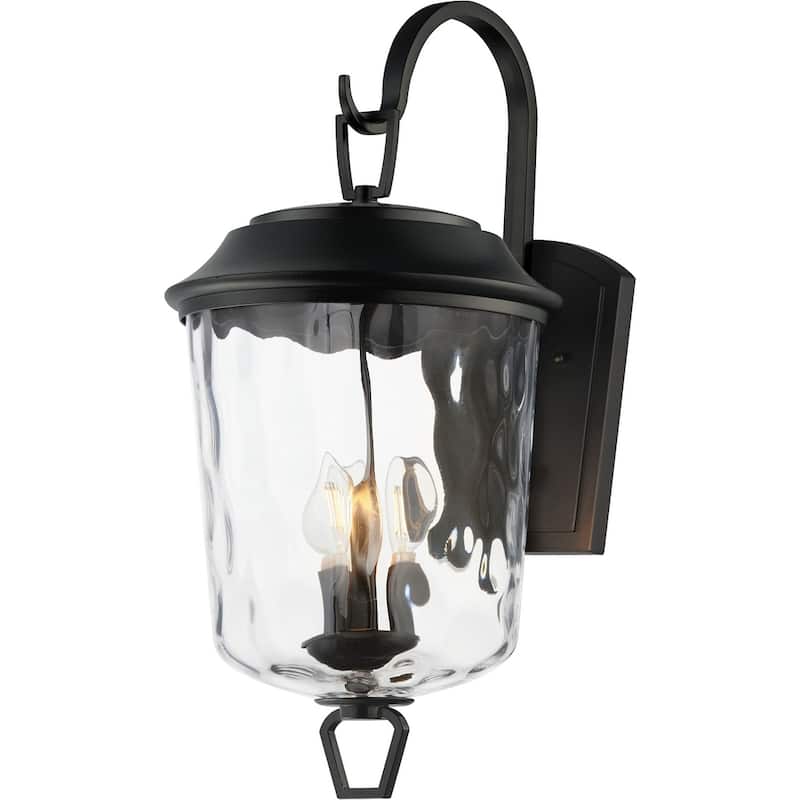 Maxim 34214WG Prescott 3 Light 23" Tall Outdoor Wall Sconce - Dark Bronze
