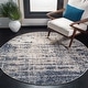 preview thumbnail 26 of 90, SAFAVIEH Adirondack Lida Modern Abstract Distressed Rug 4' Round - Gold/Navy - Round