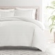 preview thumbnail 2 of 6, Becky Cameron Rugged Stripes Ultra Soft Oversized 3-piece Duvet Cover Set