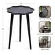 preview thumbnail 13 of 26, Kate and Laurel Alezar Scallop Wood Side Table