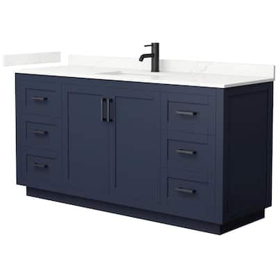 Wyndham Collection WCF292966S-QTZ-UNSMXX Miranda 66" Free Standing
