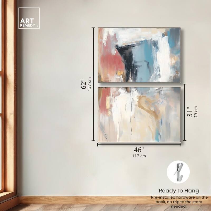 Sanctuary IV Canvas Set of 2 by Art Remedy