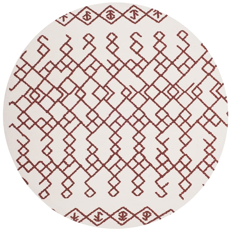 SAFAVIEH Handmade Cedar Brook Jowanka Modern Cotton Rug