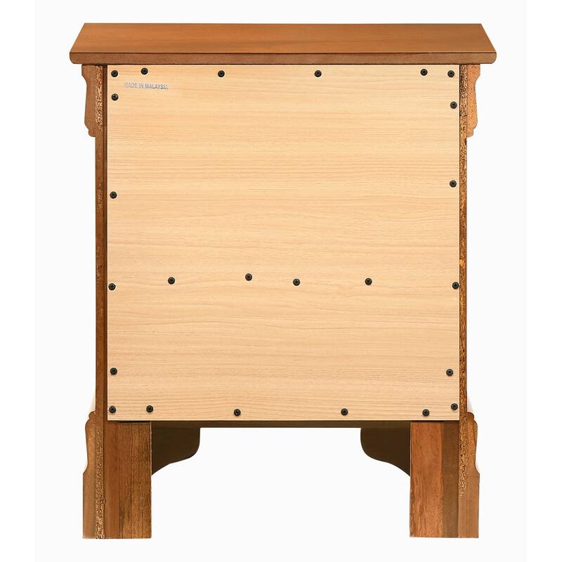 Storage Nightstand with 2-Drawer