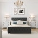 preview thumbnail 24 of 40, Storage Bed Metal Platform Bed with a Big Drawer. Grey - Full