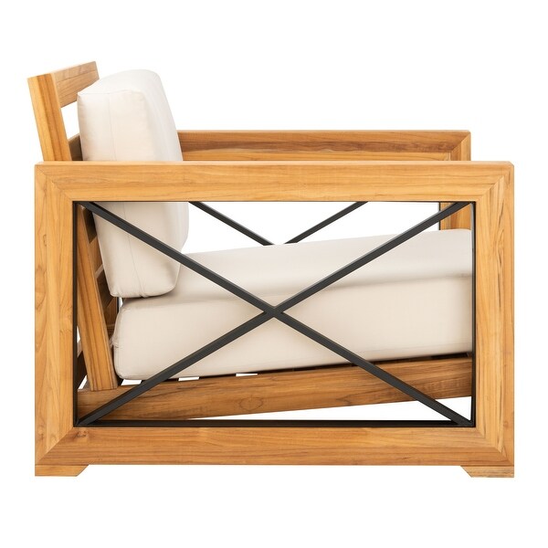 Safavieh teak sale chair