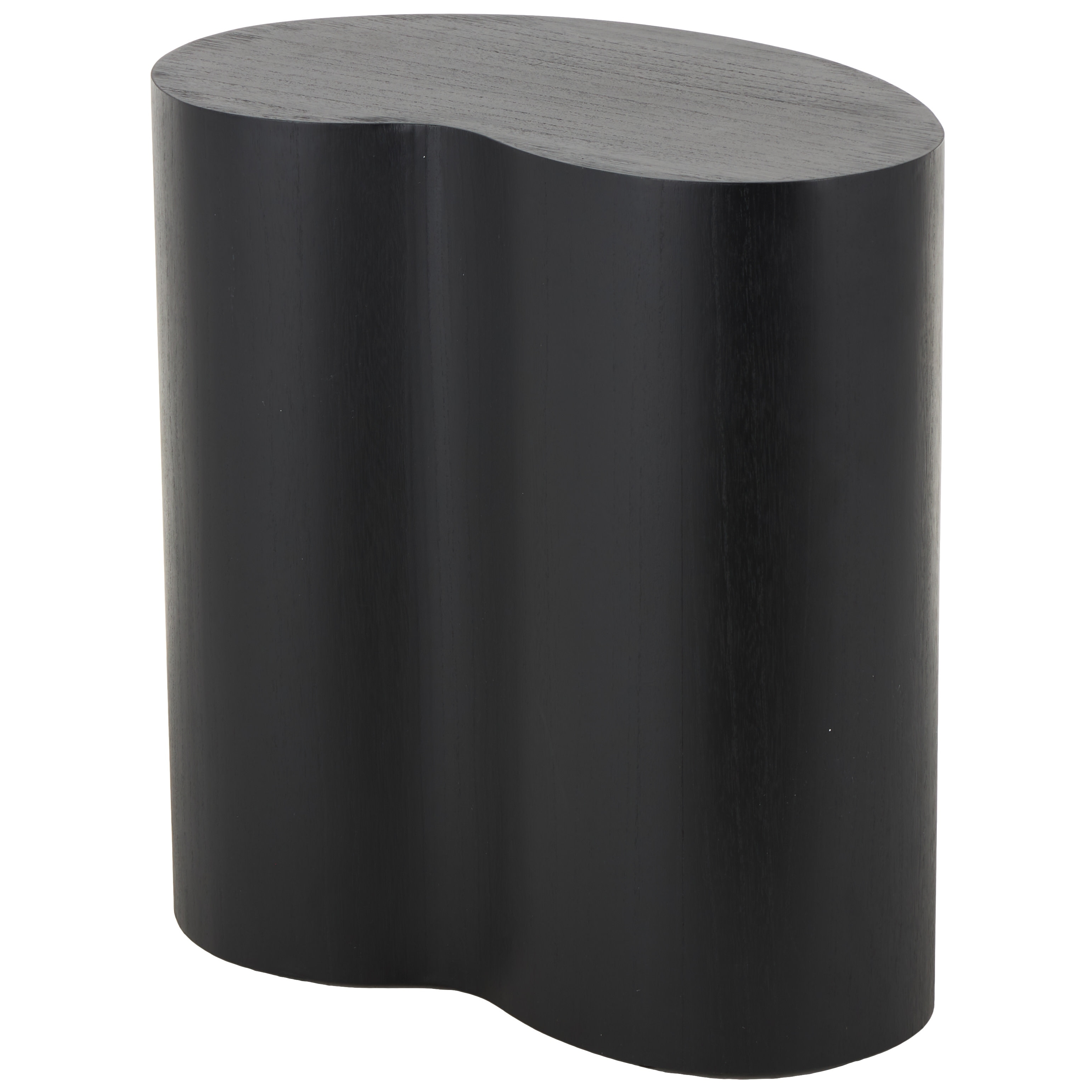 Roche River Decor - Wood Heart Inspired Accent Table - Black or Brown