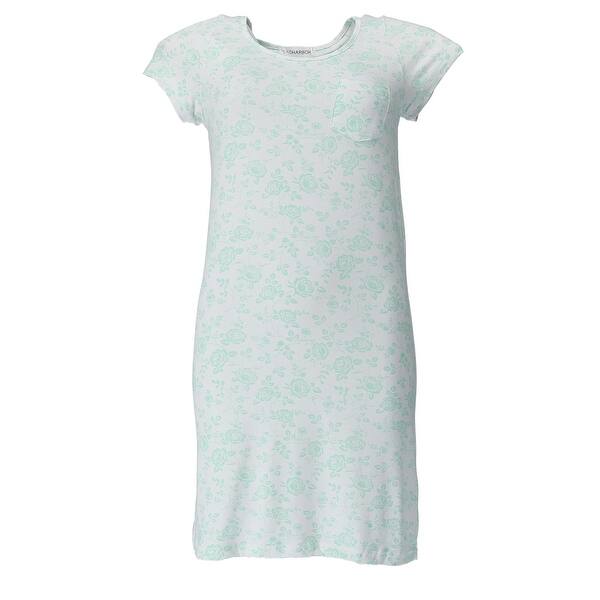 Shop Sag Harbor Women S Floral Knit Nightgown Sleep Shirt With