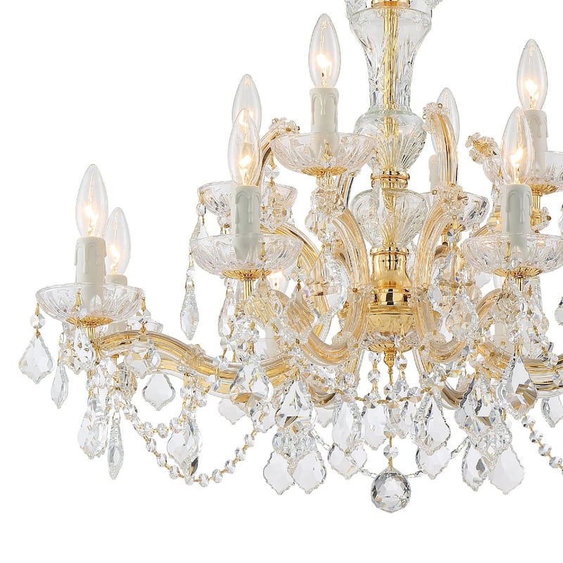 Crystorama Lighting Group Maria Theresa 12 Light 30" Wide Chandelier
