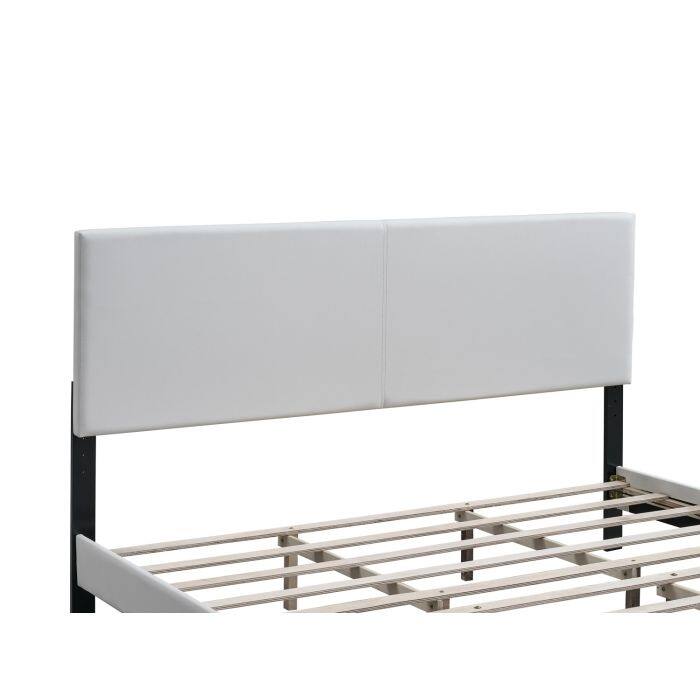 GDF Studio - Emily Modern Upholstered Bed with Adjustable Headboard (Mattress Not Included)