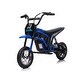 preview thumbnail 30 of 41, XXL Kids Ride-On Electric Motorcycle, 24V 350W Dirt Bike with Dual Brakes and Speed Options for Ages 8-12 Blue