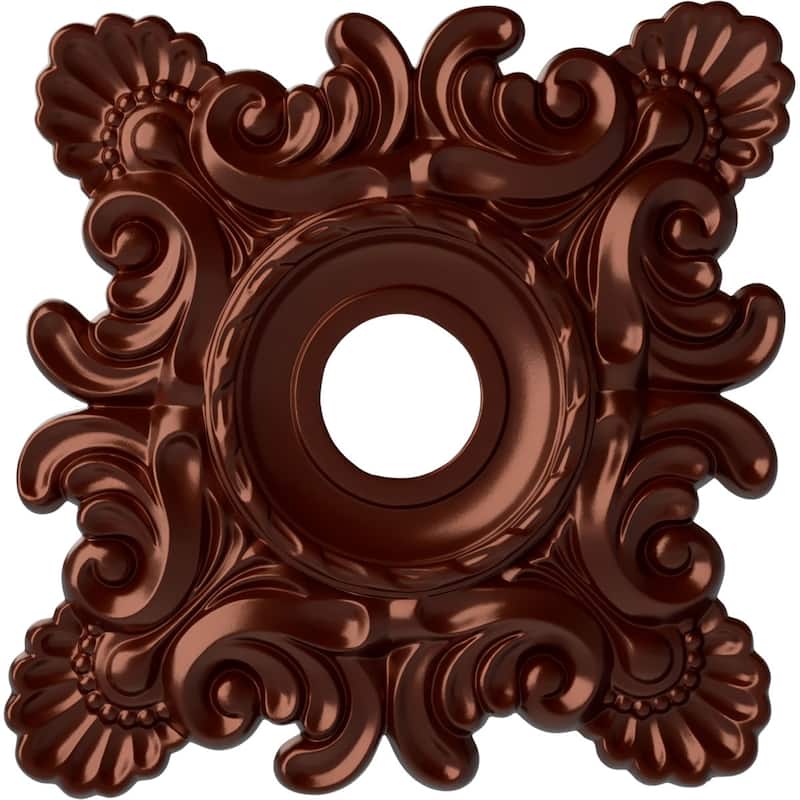 18"W x 18"H x 3 1/4"ID x 1 1/2"P Crawley Ceiling Medallion