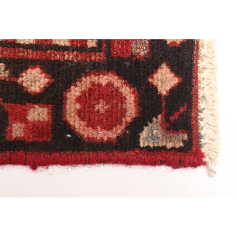 ECARPETGALLERY Hand-knotted Andelz Red Wool Rug - 3'10 x 7'3