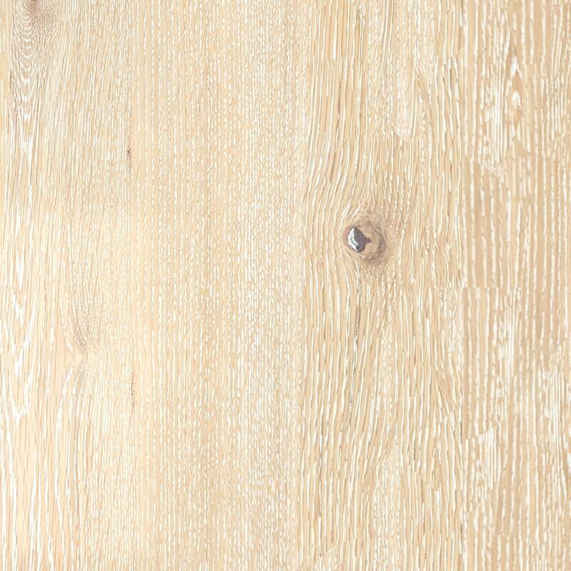 Alpine Furniture Sloane 66-84 in. W Extension Dining Table, Driftwood