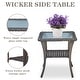 preview thumbnail 8 of 68, Outdoor Swivel Rocker Chairs with Sofa Table