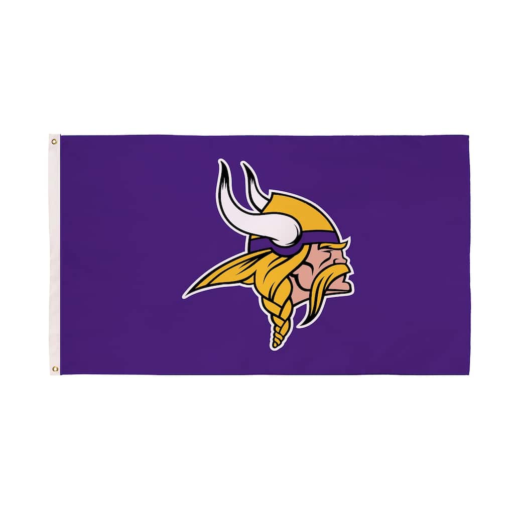 Kansas City Chiefs Single Sided Flag w/ 2 Grommets, 3'x5'