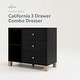 preview thumbnail 11 of 30, Storkcraft California 3 Drawer Combo Dresser
