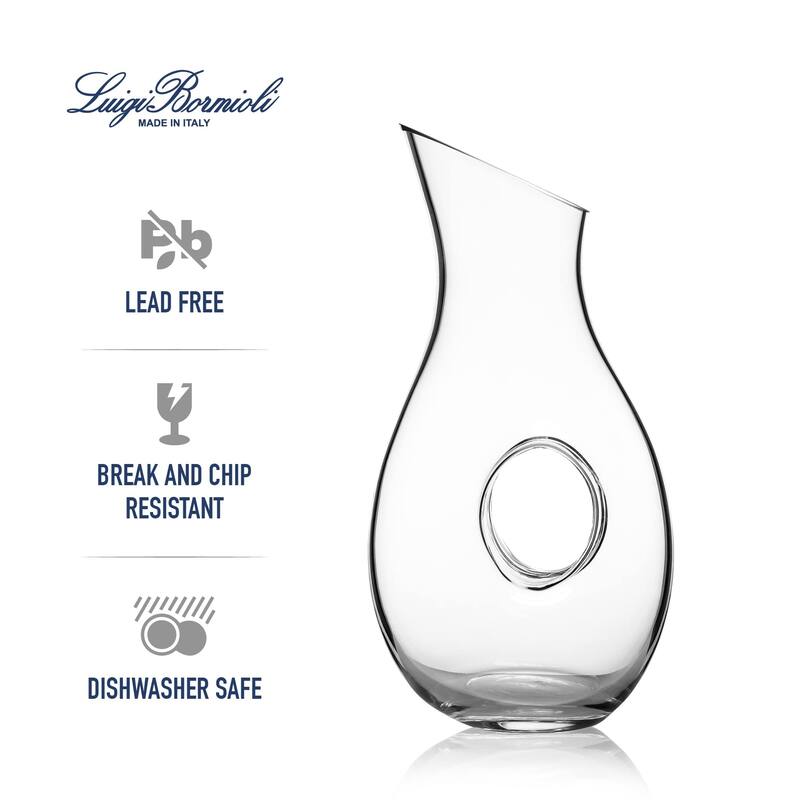 Luigi Bormioli Crescendo Wine Carafe - 48 oz