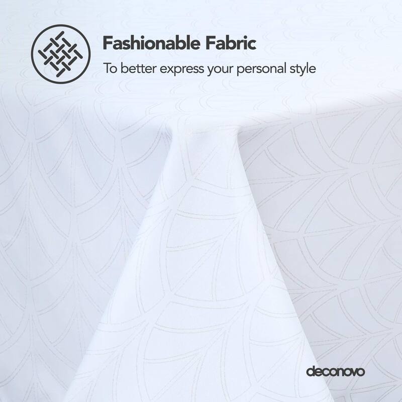 Sectors Pattern Tablecloth Printed Oxford Square Decorative Table Cloth