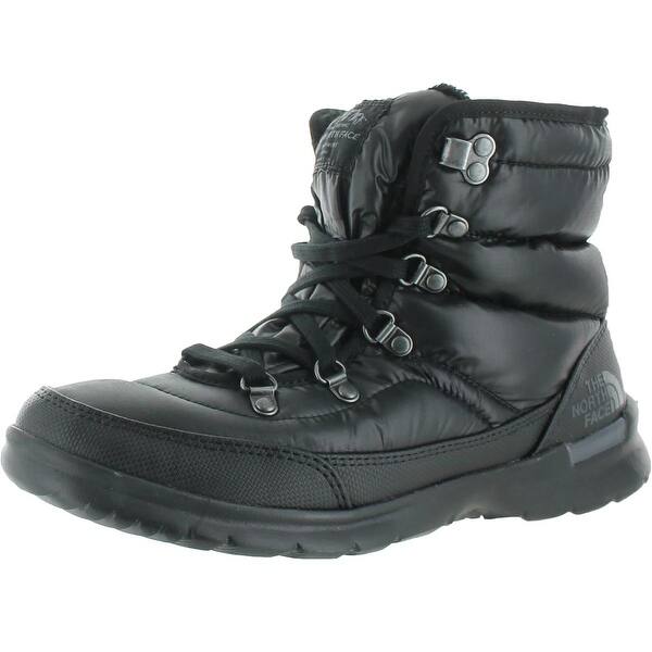 Shop The North Face Womens Thermoball Lace Ii Winter Boots Fleeced