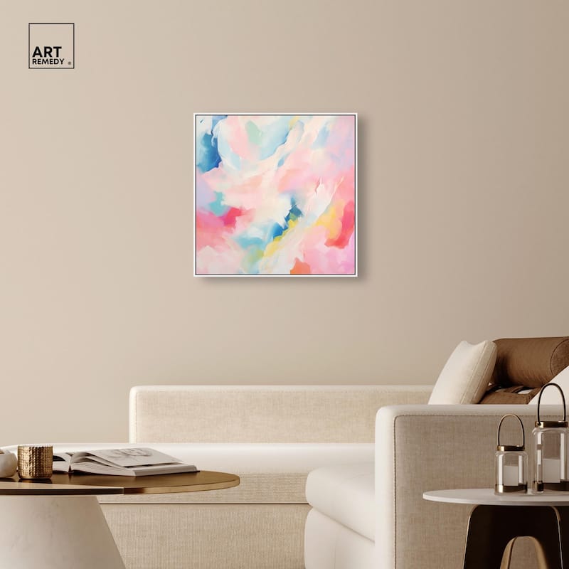 Cotton Candy Clouds II Canvas by Art Remedy