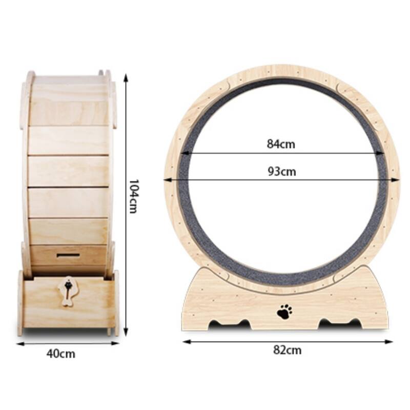 Cat Running Wheel Designed For Indoor, Silent Design Cat Exercise Wheel