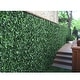 preview thumbnail 4 of 8, Artificial Green Foliage UV-protected for Outdoor Decor (Set of 4)