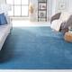 SAFAVIEH Handmade Himalaya Kaley Modern Wool Rug - 8' x 10' - Blue
