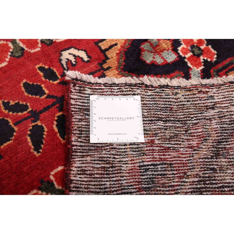 ECARPETGALLERY Hand-knotted Andelz Red Wool Rug - 4'3 x 6'11