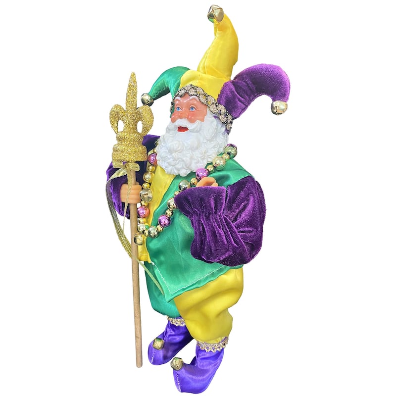 12" Mardi Gras Jester