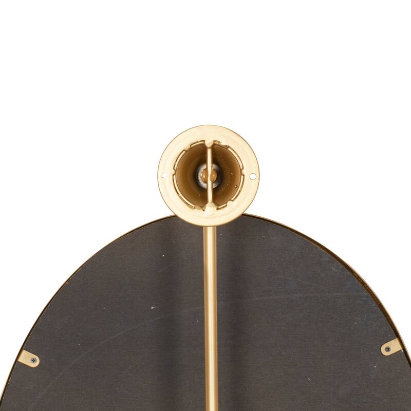 Black Wood Industrial Wall Mirror 29 x 15 x 7 - 15 x 7 x 29