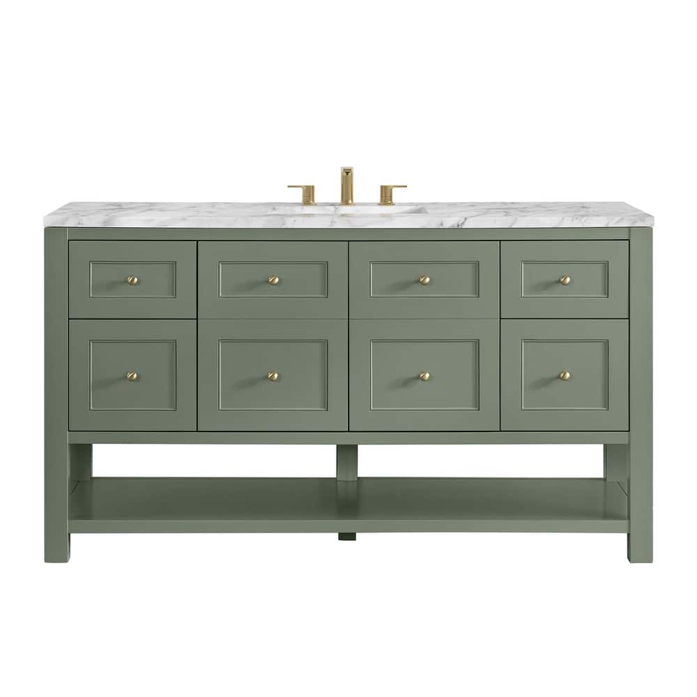 James Martin Vanities 330-V60S-3CAR Breckenridge 60" Free Standing